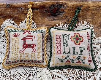 Vintage Christmas Alphabet 2 by Jan Hicks Creates