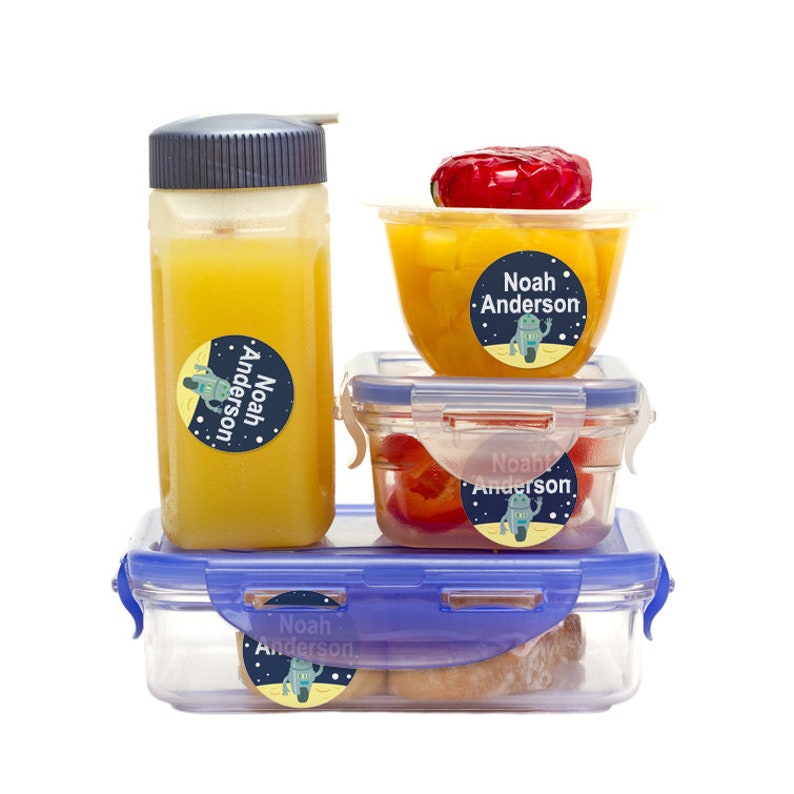 24 ROUND Personalized Baby Name Labels Baby Bottle Labels Etsy