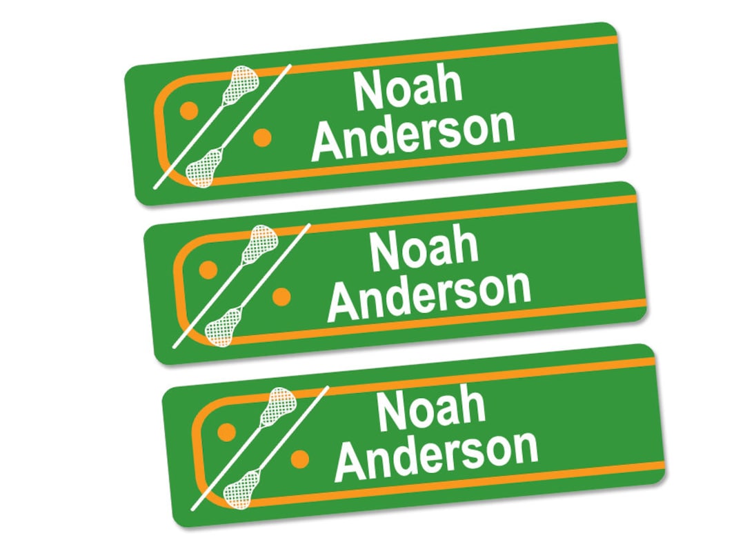 Dishwasher Safe Labels, Waterproof Labels lacross Design Etsy