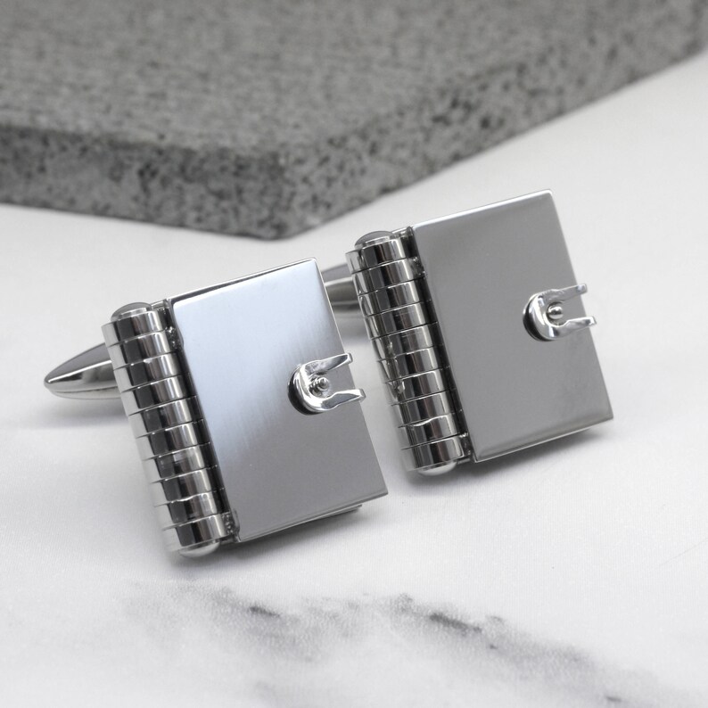 Opening Book Locket Cufflinks Book Locket Cufflinks Boyfriend Gift Gift For Husband Cufflinks Gift For Dad Christmas Gift For Him