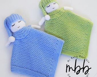 My Little Sleepy Baby Boy Lovey - Crochet Pattern