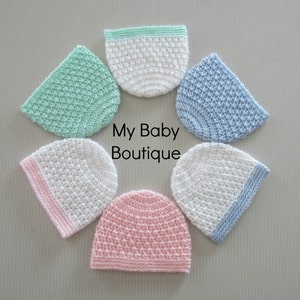 Pattern - X &#39;n O&#39;s Newborn Crochet  Hat