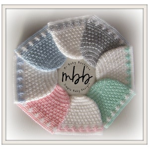 Dressy Leaf Baby Hats (caps) - 6 Sizes