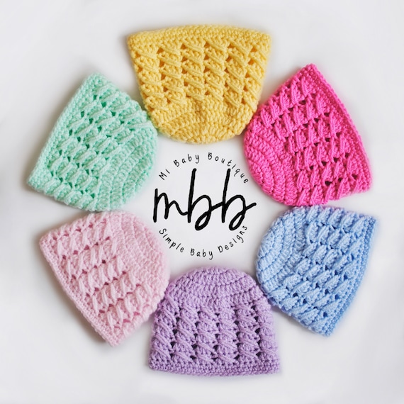 Preemie baby hat crochet pattern hotsell