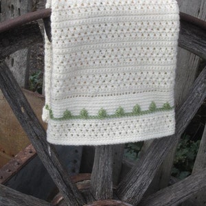 Darling Baby Blanket - 5 Sizes - CROCHET PATTERN
