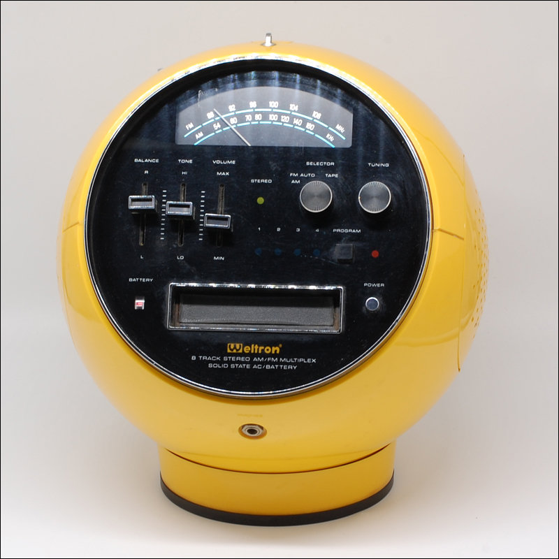 WELTRON ウェルトロン　8トラック Vintage Weltron 2001 Radio, 8 Track Stereo Tape Player Space
