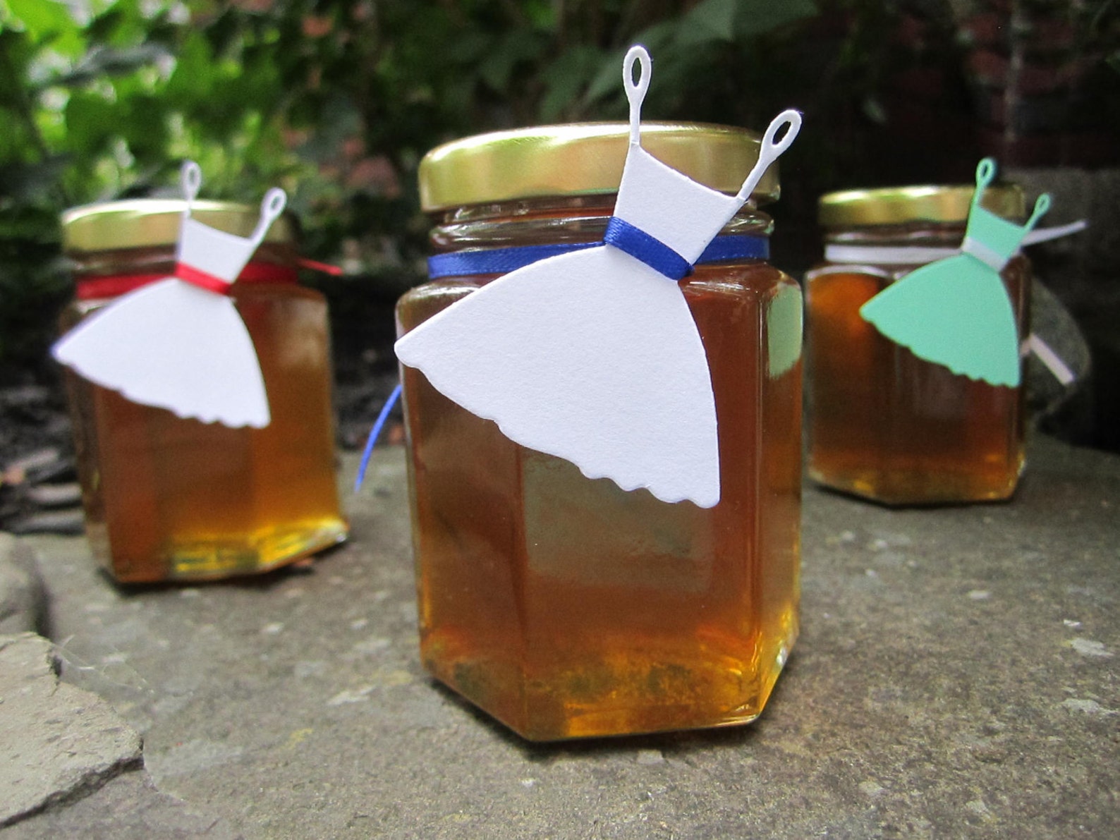 Honey Bridal Shower Favors Honey Favours With Wedding Dress Etsy