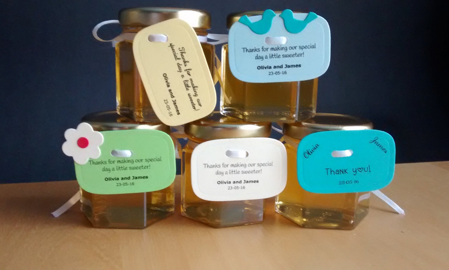 Honey Wedding Favors 24 Bridal Shower Honey Favours Love Etsy