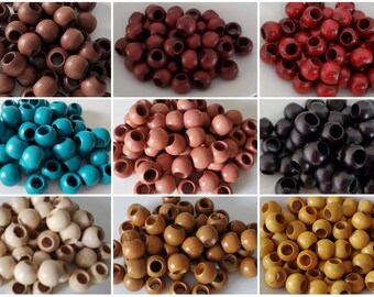 Lot 36 Vtg Maple Wood Oval Oblong Macrame Plant Hanger Craft Beads 30mm x 20mm Lot 36 Vtg Maple Wood Oval Oblong Macrame Plant Hanger Craft Beads 30mm x 20mm