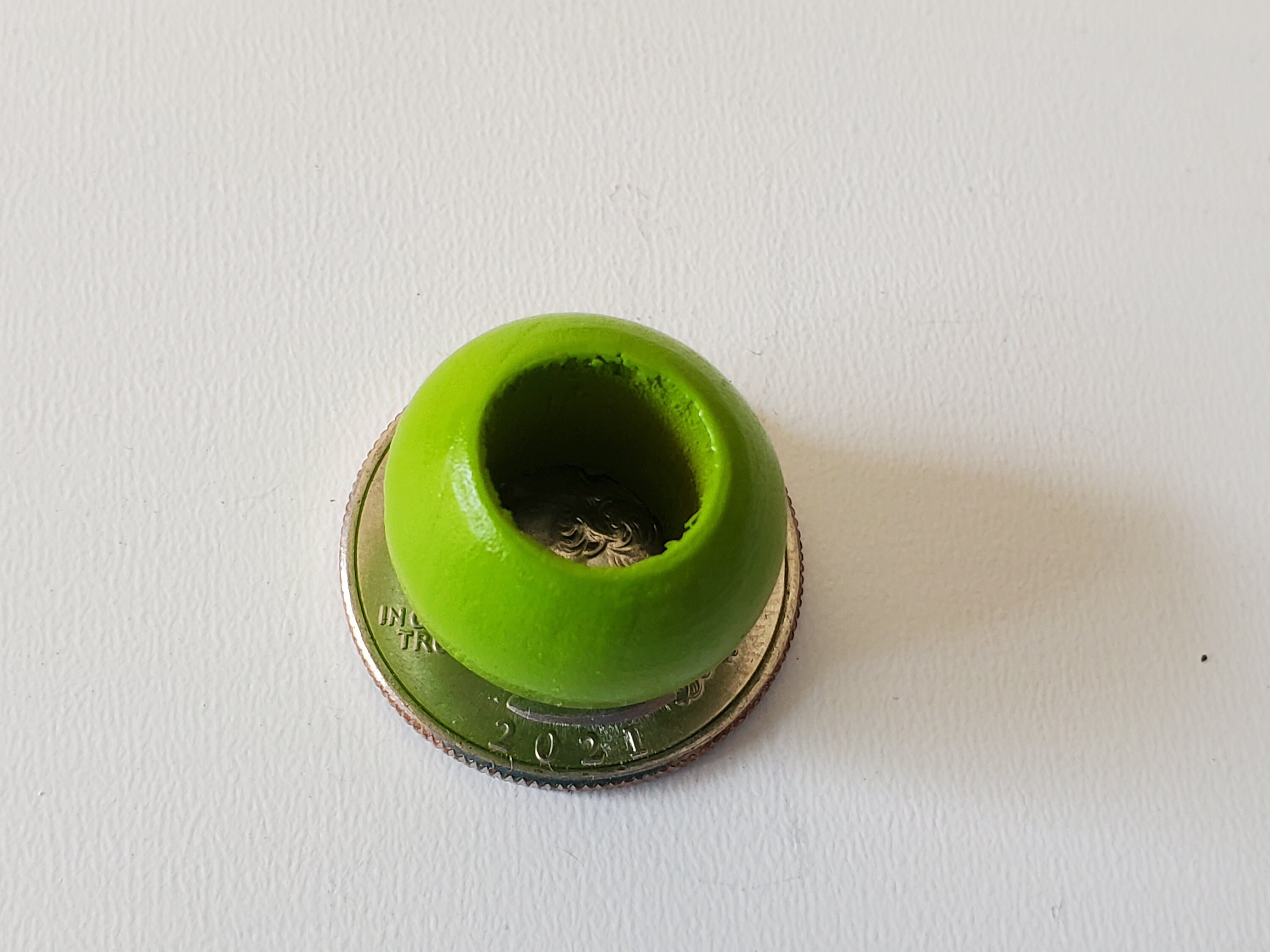 20mm Green Wood Beads, 9~9.5 Hole, 10 Round Large Hole Macrame Crafts Beads  - Yahoo Shopping