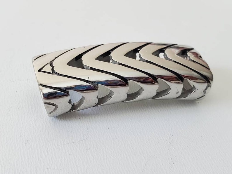 Stainless Steel Leather Cord Slider Charms Rectangle Antique Etsy