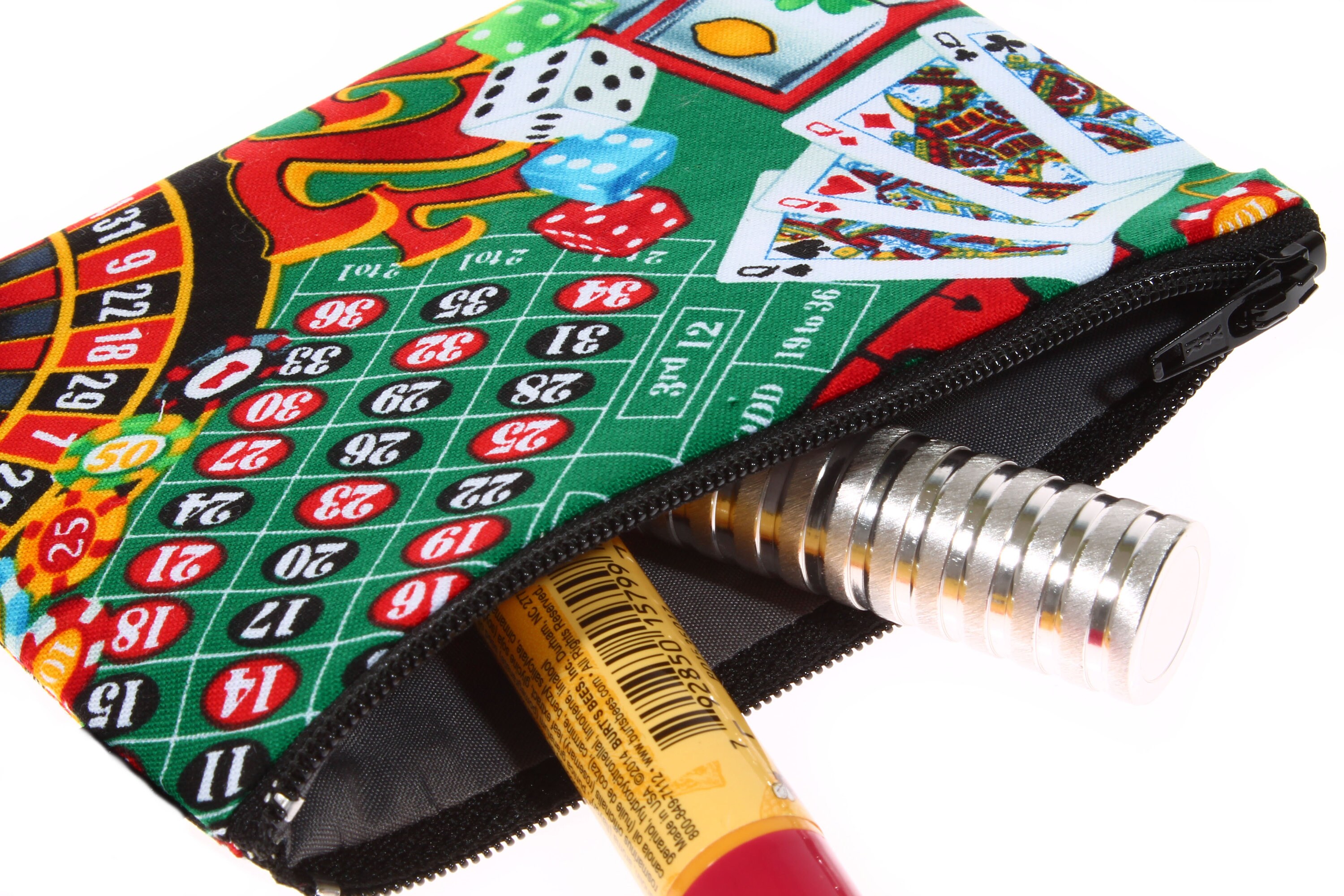 Casino money pouch coin purse poker card game pouch stash Etsy