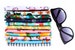 sunglasses case fabric soft glasses pouch eye wear reading eyeglasses sleeve music books cactus travel London Paris camping Casino lemons 