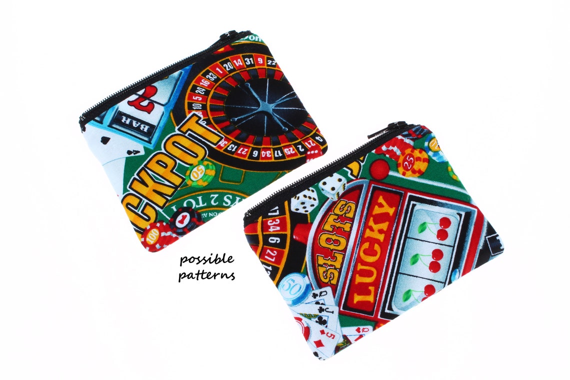 Casino money pouch coin purse poker card game pouch stash Etsy