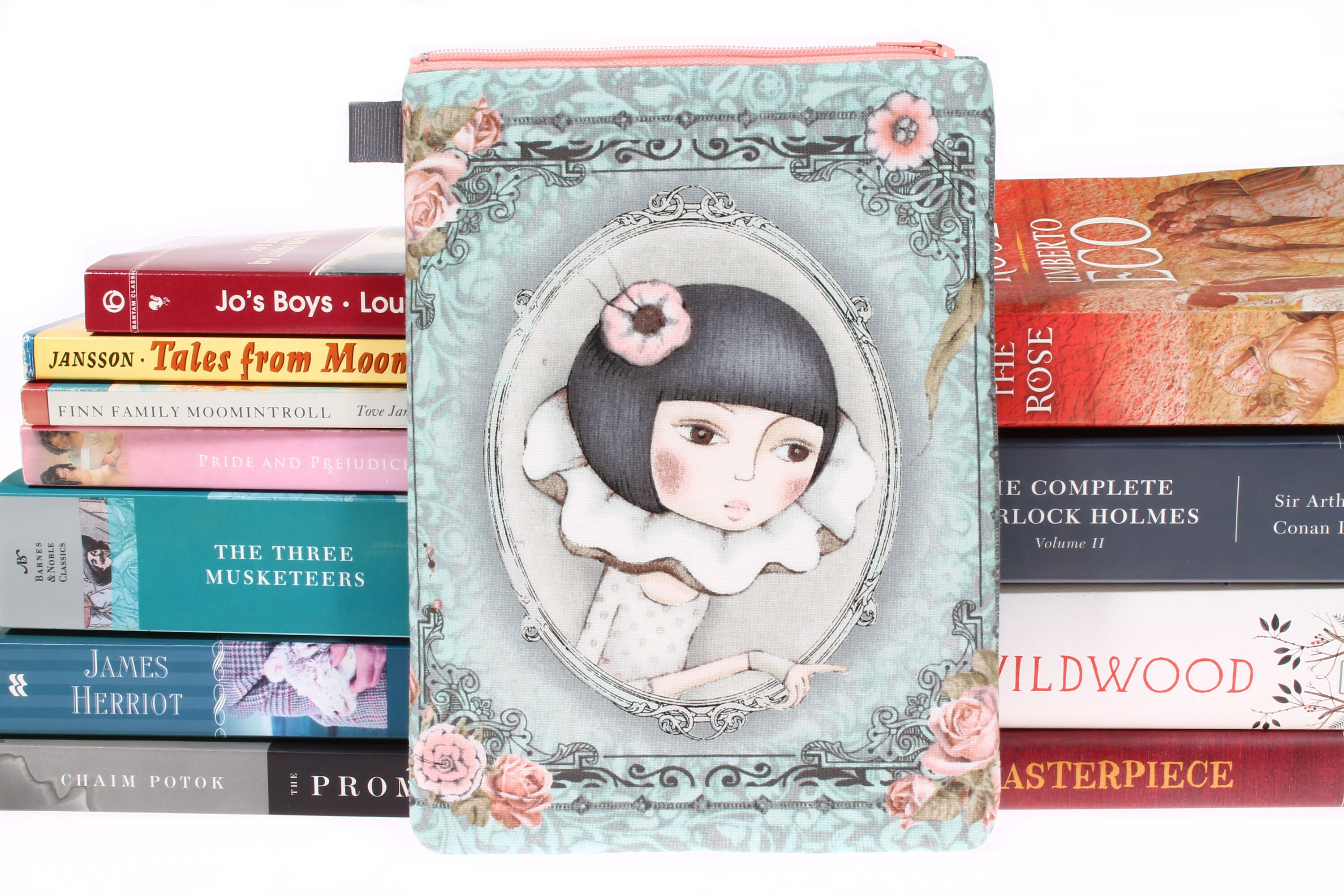 Kindle Case Book Sleeve Fabric Book Cover Girlfriend Gift Etsy