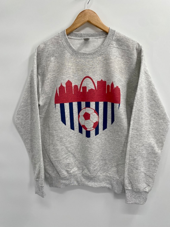 soccer sweatshirt, st louis city sc adult sweatshirt