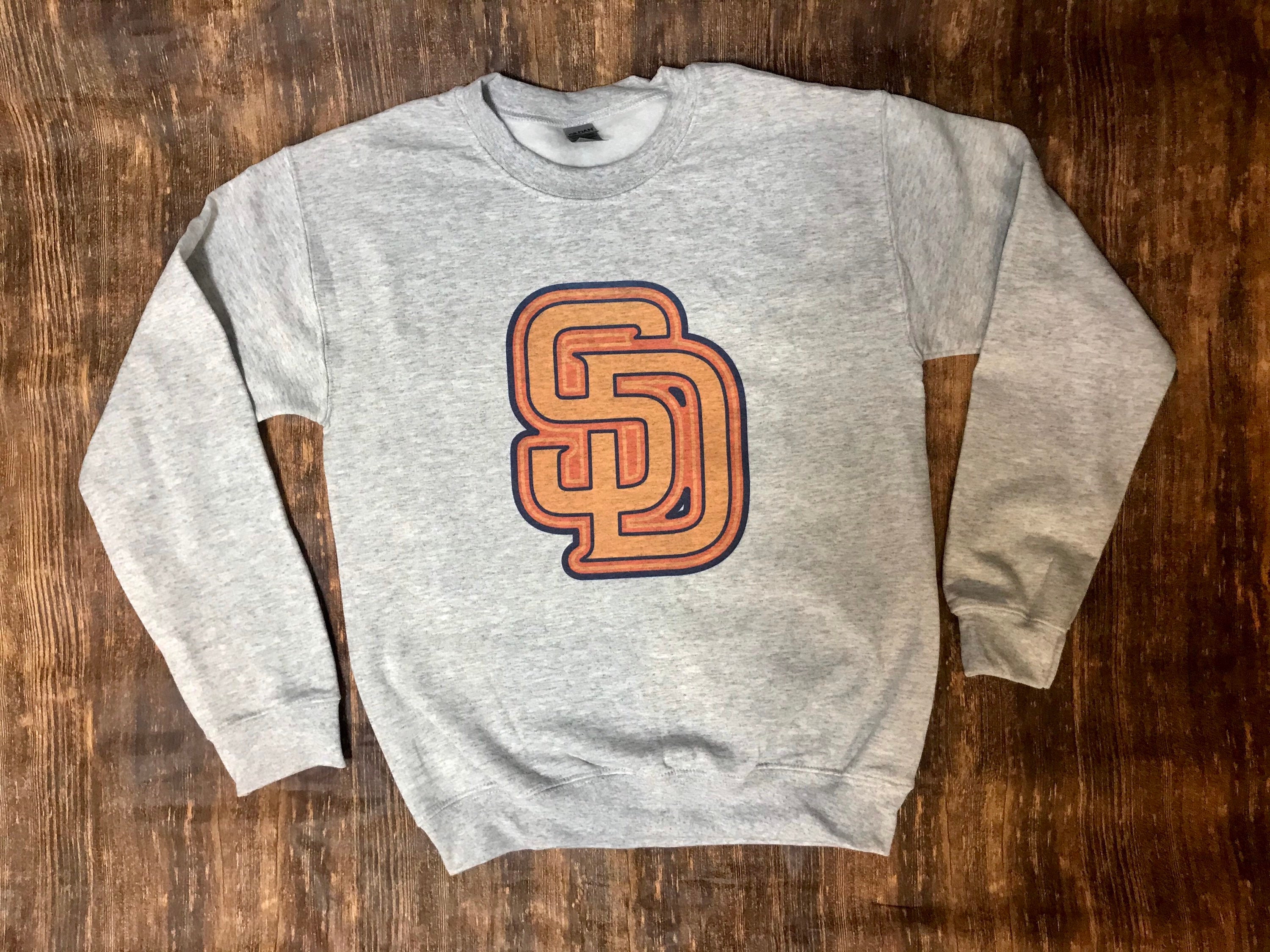 San diego padres pro standard cooperstown collection retro old english  pullover shirt, hoodie, sweater, long sleeve and tank top