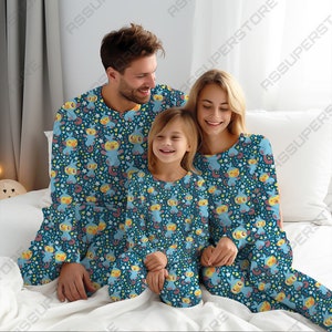 Ensemble pyjama Skylanders t-shrt et pantalon bleu cel | Pajamas