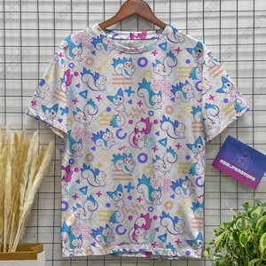 Pachirisu Kawaii Design Tshirt for Women Pachirisu Teacher Tshirt Squirrel Anime Shirt Tee Graphic Tshirt Propre Gifts Birthday