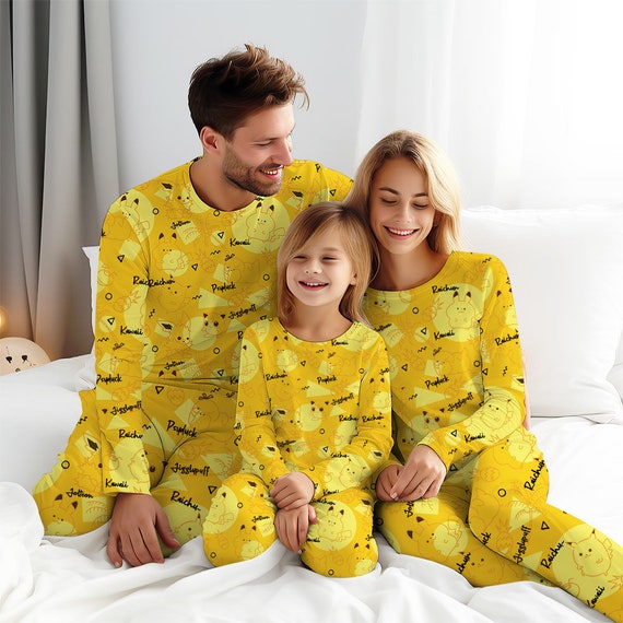 Conjunto de pijamas Chu-Chu para la familia Pijamas Regalo de
