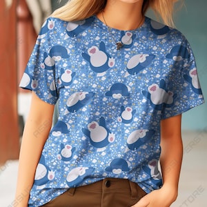 Lazy Bear T-Shirt – Cute Sleepy Creature Graphic Tee – Unisex Funny Cartoon Shirt – Cozy Kawaii Gift for Nap Lovers