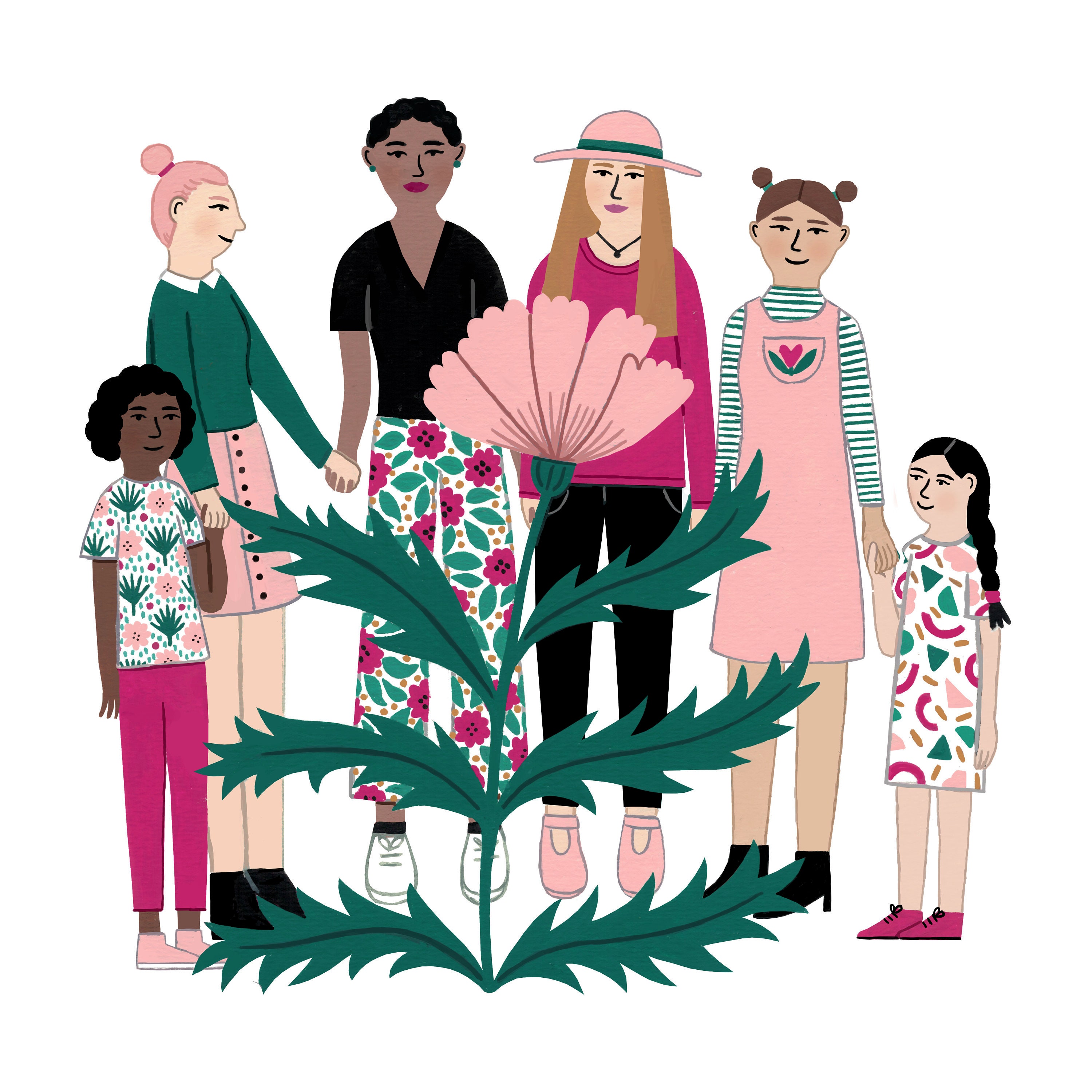 Girl Power Art Print Girl Power Wall Art Home Decor Fashion Etsy UK