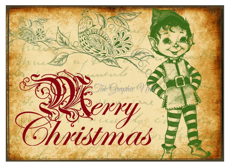Christmas ATC Cards for Scrapbookingcardscraftsetc. Digital | Etsy