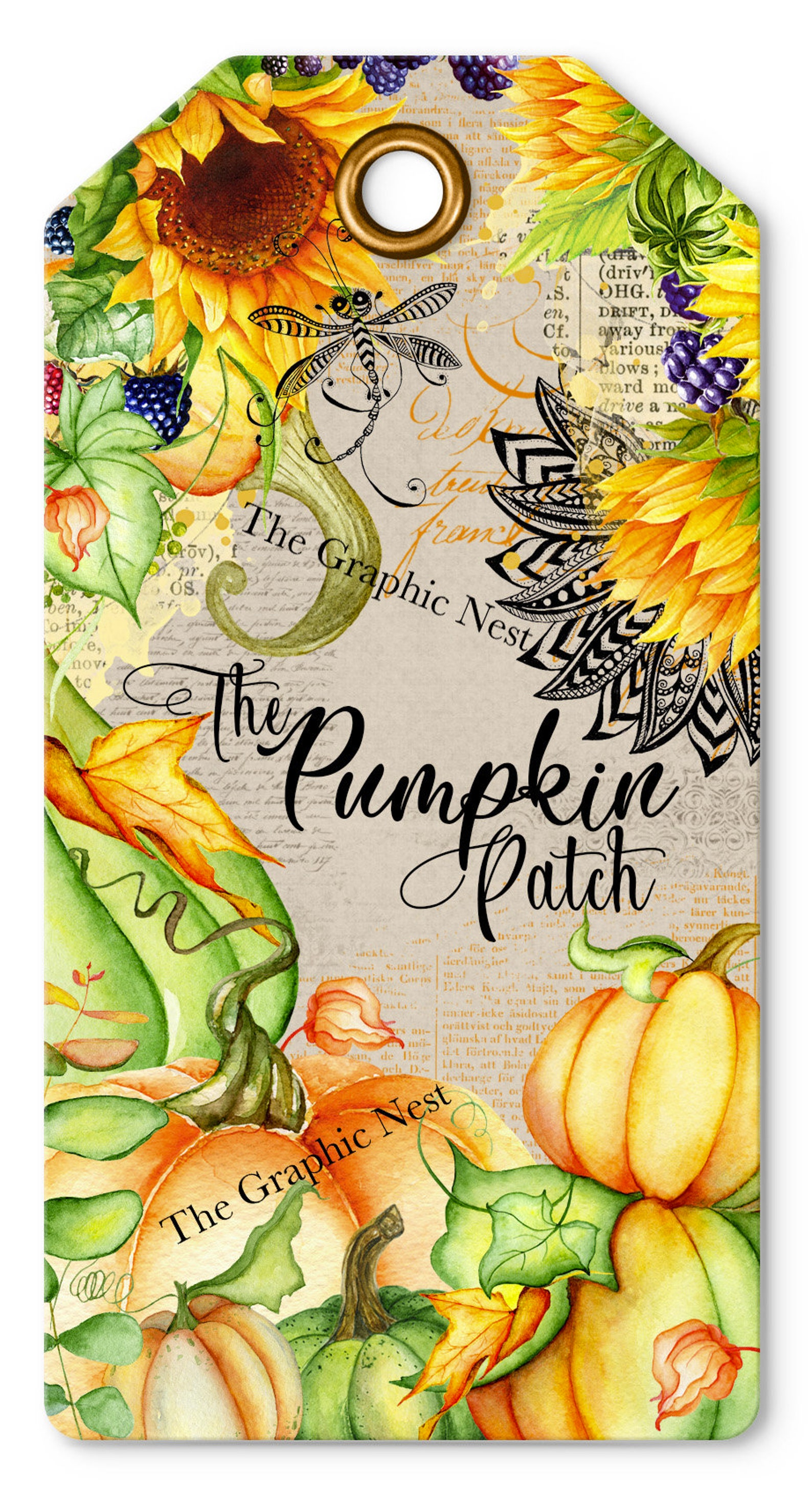 Printable Fall Tags. Digital Download. - Etsy