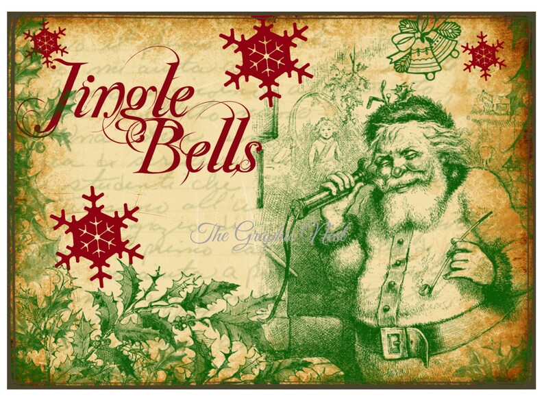 Christmas ATC Cards for Scrapbookingcardscraftsetc. Digital | Etsy