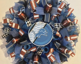 Detroit Lions Decor Etsy