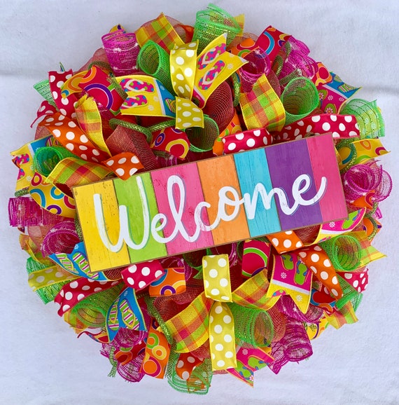 flip flop wreath