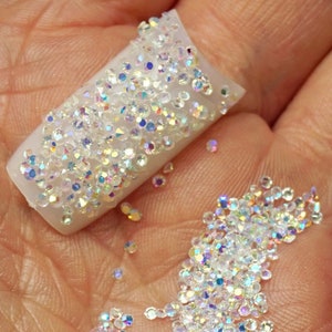 AB PREMIUM CRYSTALS Pixie Dust Nail Art Crystal Pixie Dust for