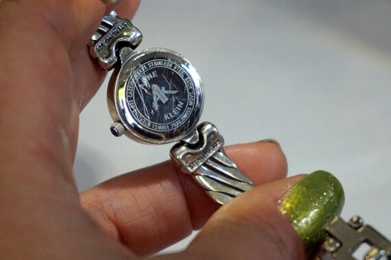 Anne klein sterling silver watch cheap
