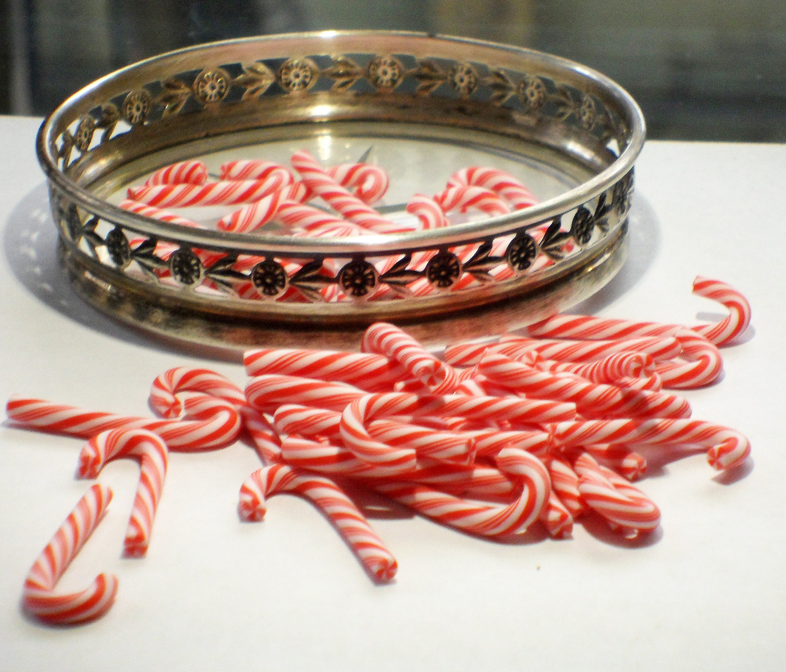 RESIN CANDY CANES 5 10 20 in 1/2 Oz Jar Dollhouse Miniatures Etsy