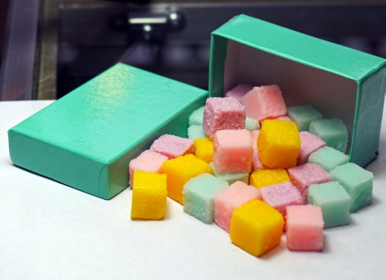 RESIN SUGAR CUBES For Craft Assorted Sugar Cubes In gift Box Etsy