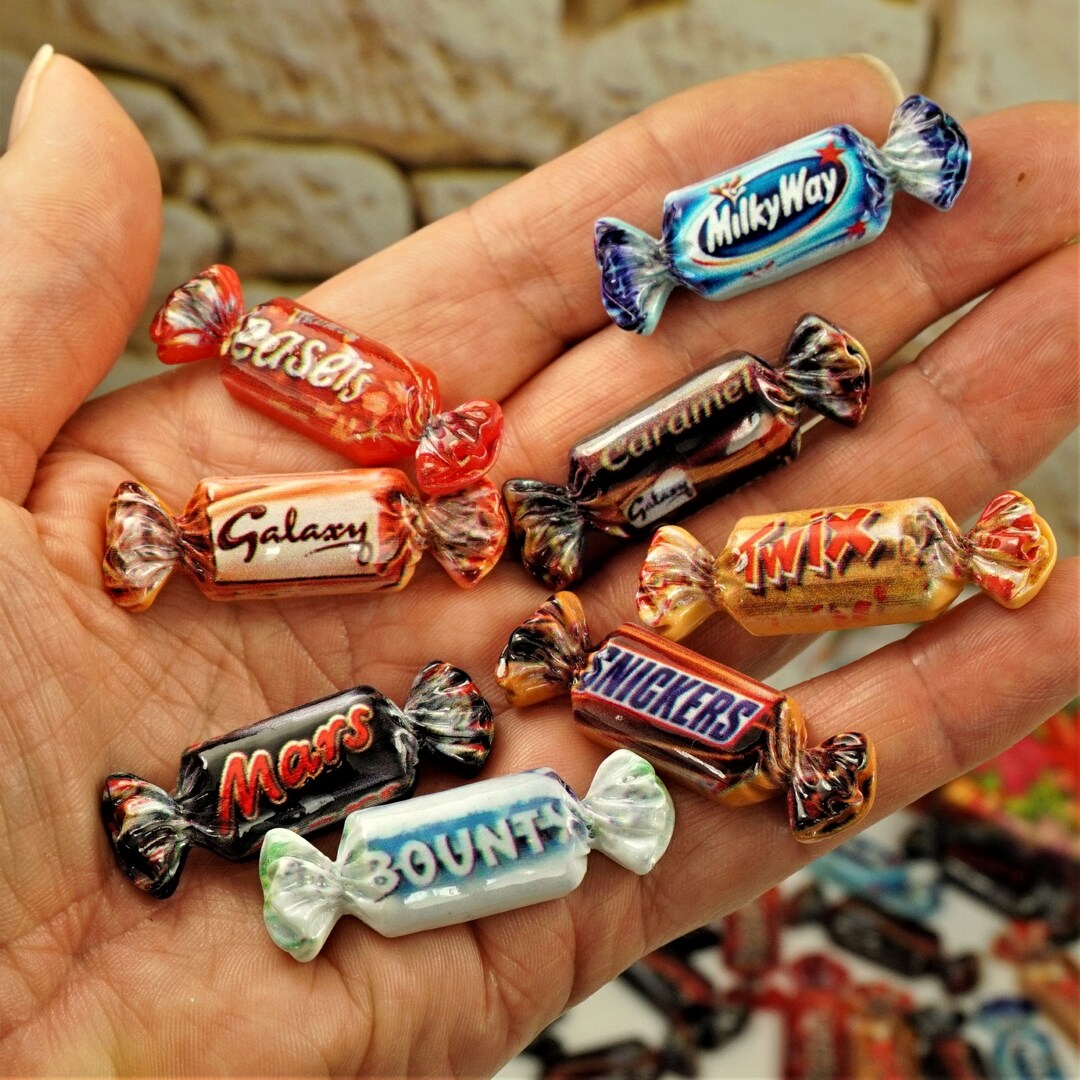Miniature Candy Bar Resin Cabochons – Dollhouse Sweets, Slime Charms - Etsy