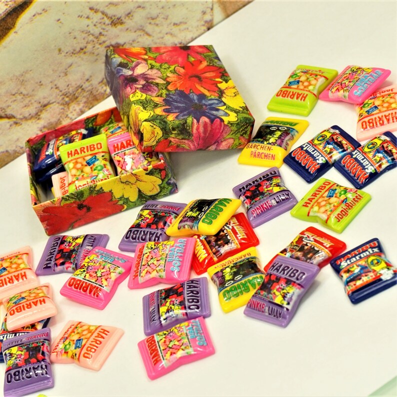 RESIN HARIBO CANDIES Assorted Japanese Candies Mix Flatback Etsy
