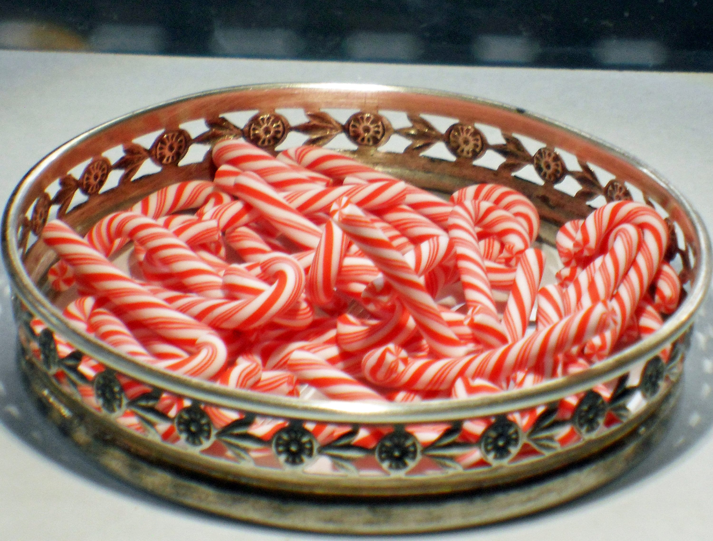 RESIN CANDY CANES 5 10 20 in 1/2 Oz Jar Dollhouse Miniatures Etsy