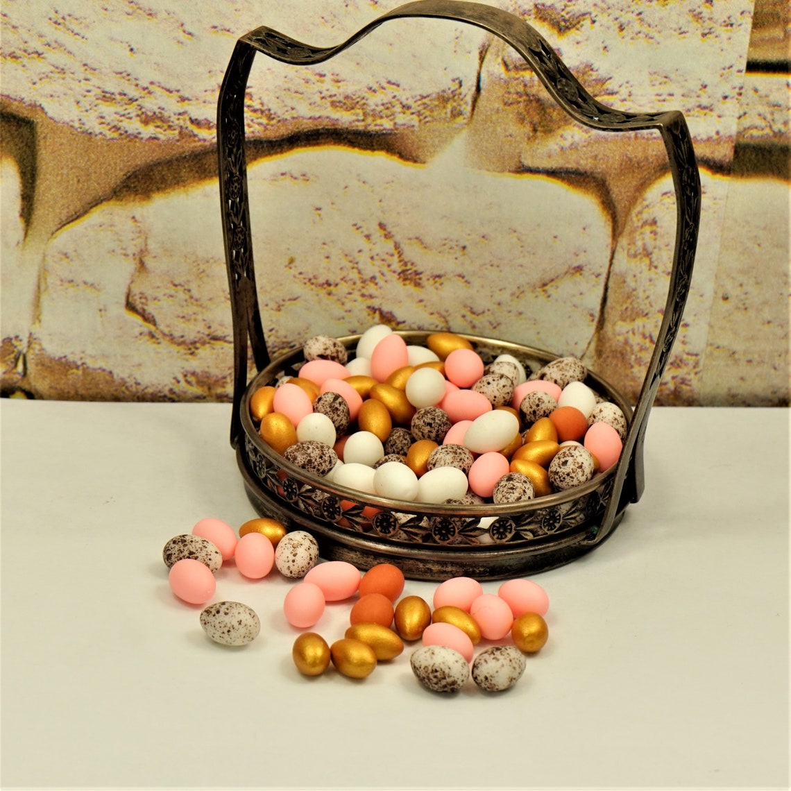 EASTER EGGS In GIFT Box Assorted Colors Mini Eggs For Craft Etsy