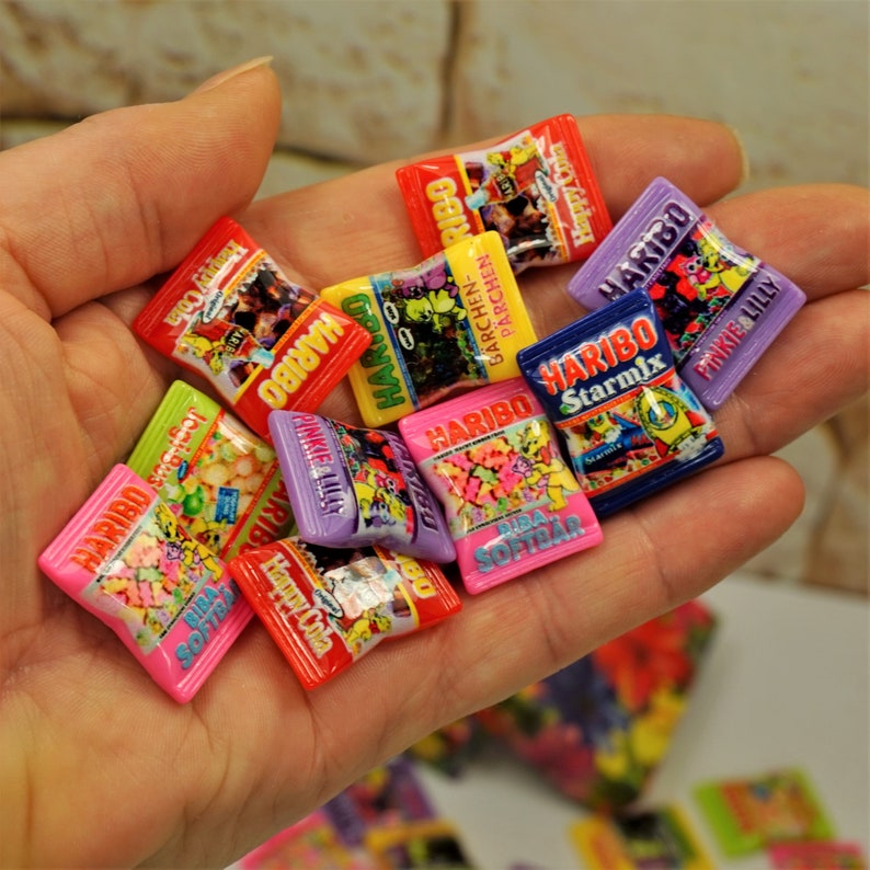 RESIN HARIBO CANDIES Assorted Japanese Candies Mix Flatback Etsy