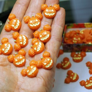 50Pcs/Set Artificial Pumpkins Fake Pumpkin Thanksgiving Decoration