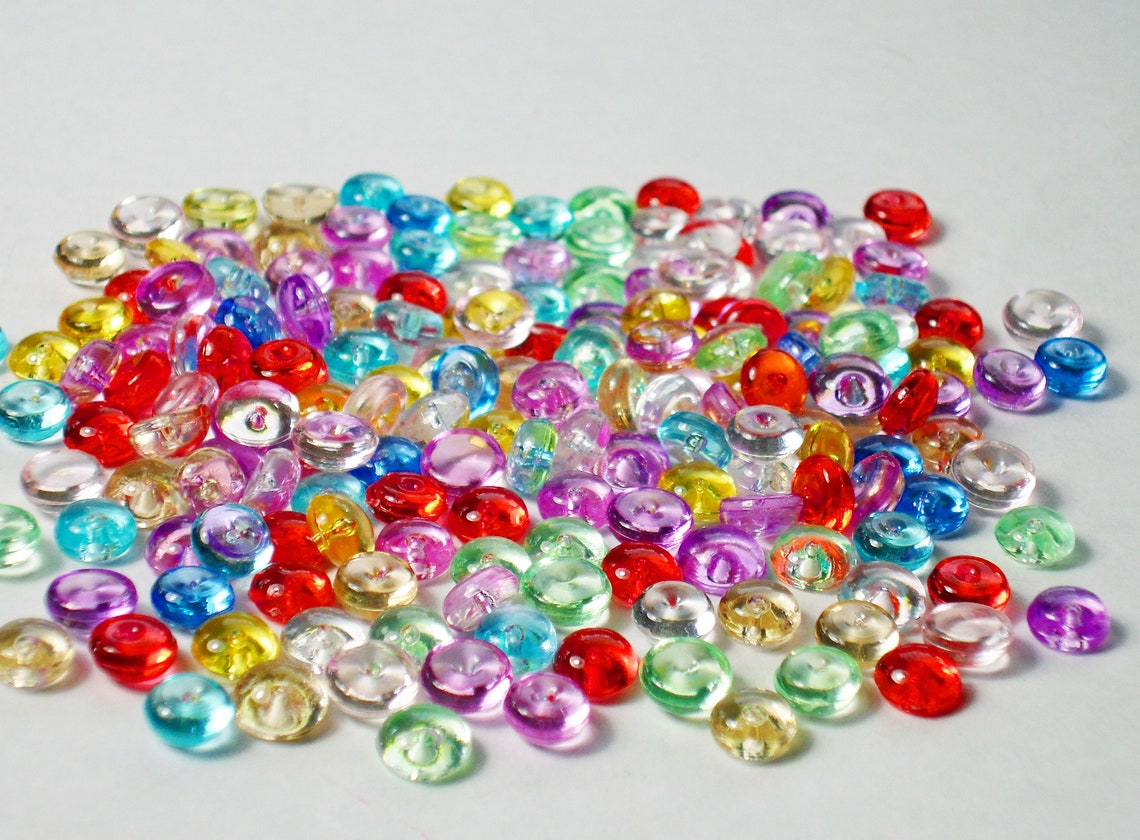 FISHBOWL BEADS For CRUNCHY Slime Multicolor Fishbowl Charms Etsy