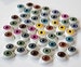 RESIN Oval EYES For DOLLS Eyeballs Flat Back Cabochons Dolls Accessories Diy Eyeballs Scrapbooking Embellishments Cell Phone Case Kids Gift 