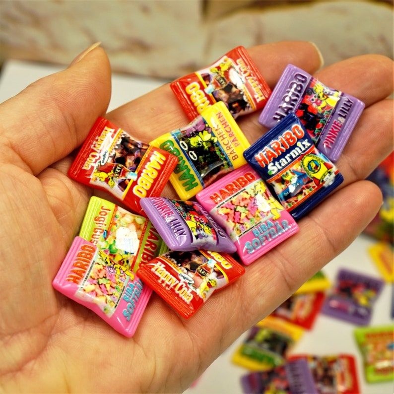RESIN HARIBO CANDIES Assorted Japanese Candies Mix Flatback Etsy