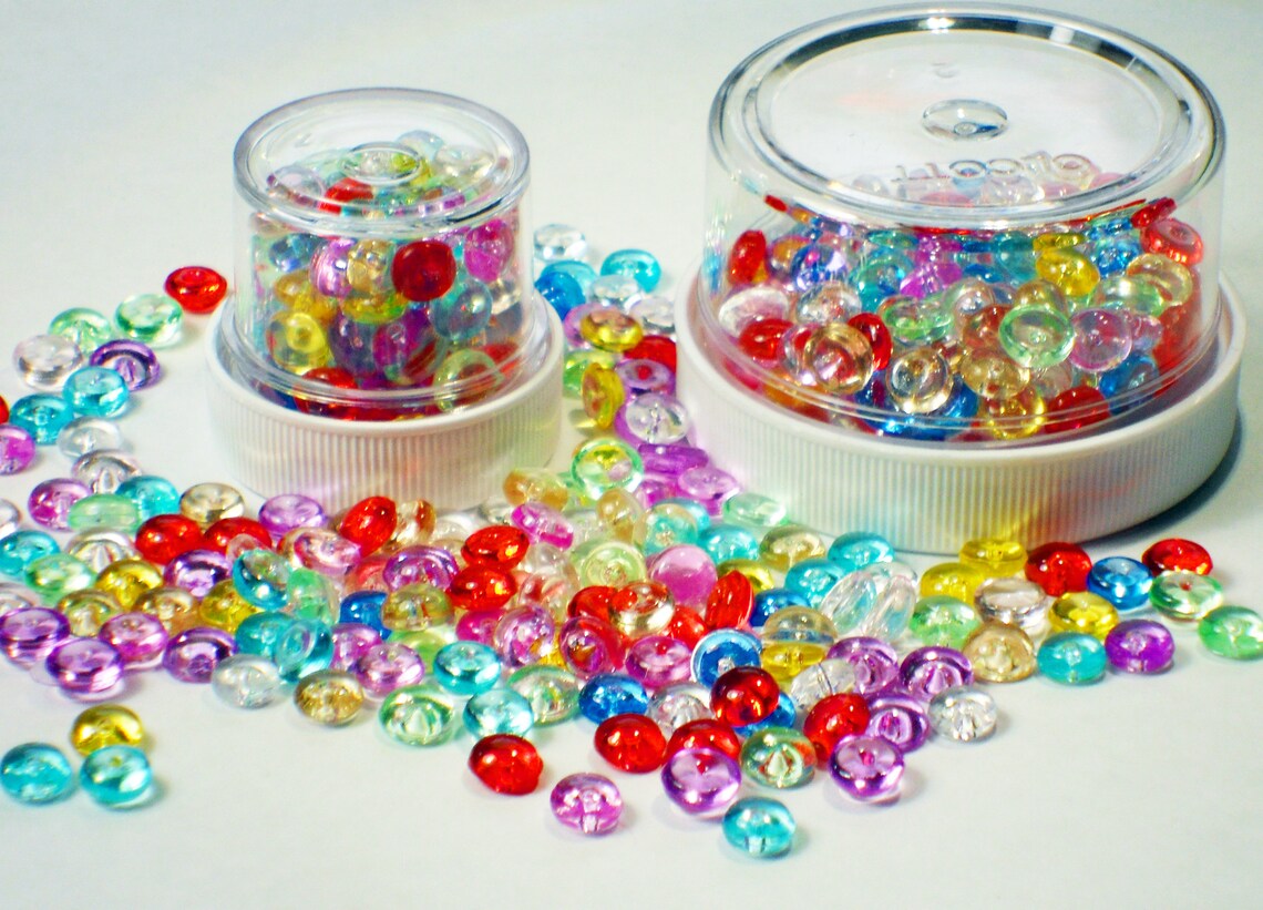 FISHBOWL BEADS For CRUNCHY Slime Multicolor Fishbowl Charms Etsy