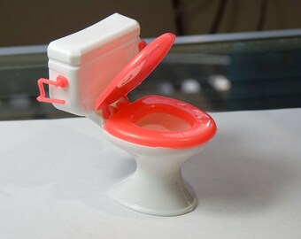 Buy DOLLHOUSE TOILET MINIATURE, Dollhouse Bathroom Accessory