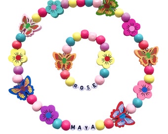 Girl Bracelet birthday Gift Kid Bracelet Pastel Blue Pink Crystal Bracelet Christmas Gift Kid Jewellery Birthday Gift Girl Acessories