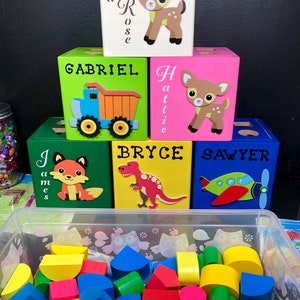 Eco friendly wooden toys dog wooden baby toy shape sorting box shapes and colors educational game personalized baby toys dog wooden toy image 3