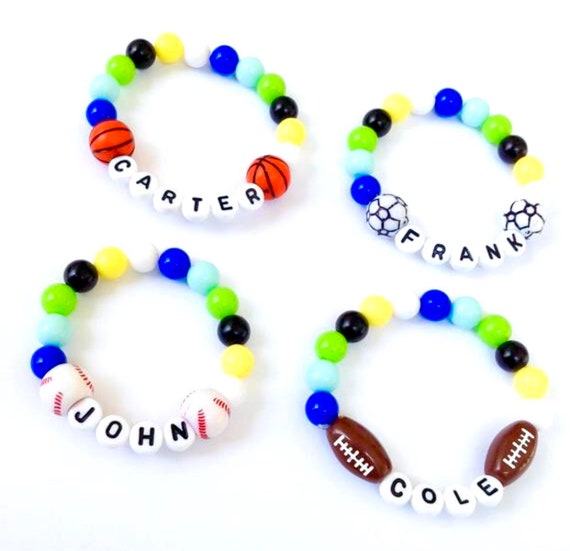 boys baseball bracelet