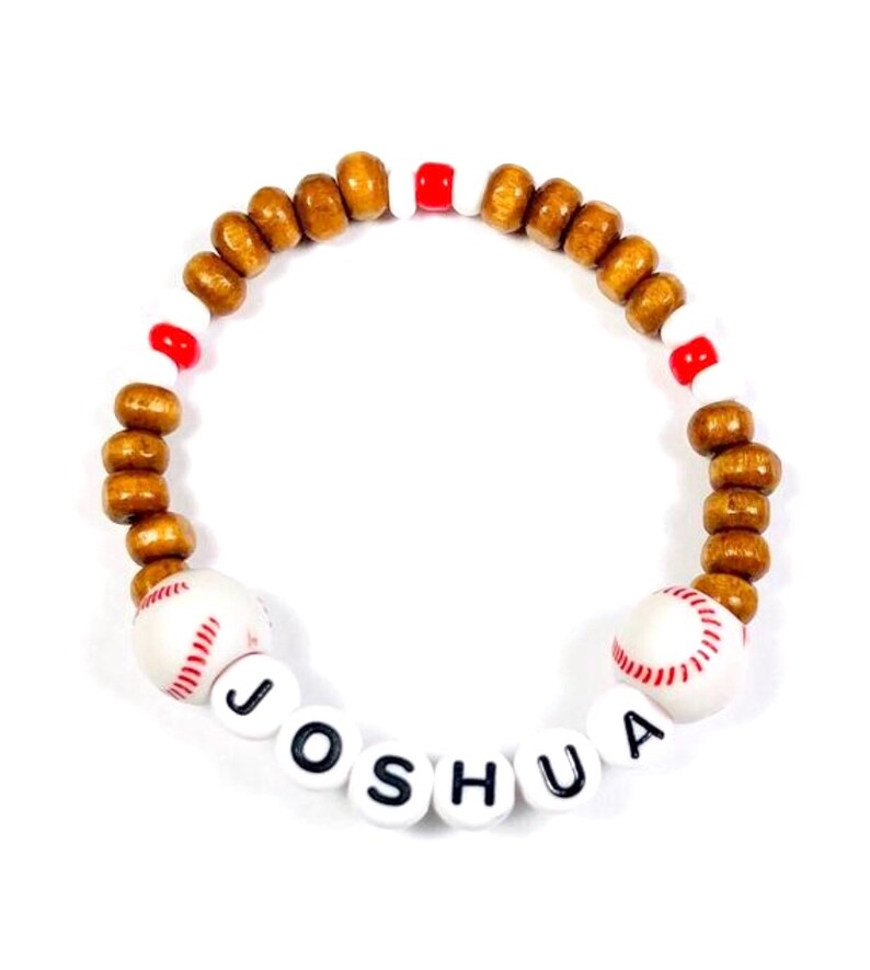 boys baseball bracelet